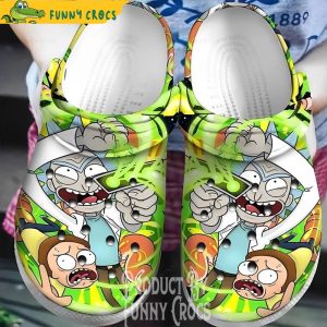 Rick And Morty Inventions Cartoon Crocs