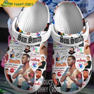 Sam Smith Country Singer Music Crocs 1