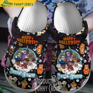 Scare Bears Happy Halloween Crocs Shoes 1