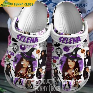 Selena Halloween Crocs Crocband Shoes