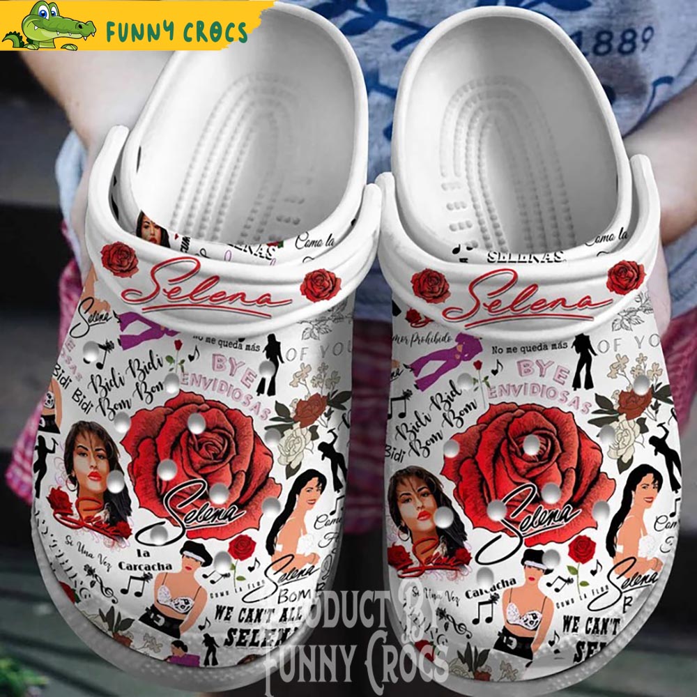 Selena Quintanilla Born Crocs Clog Shoes