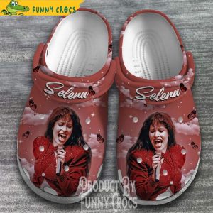 Selena Quintanilla Singer Music Crocs Shoes 1