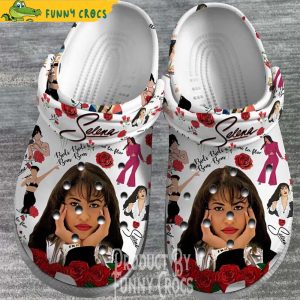 Selena Quintanilla Songs Crocs Clog Shoes 2