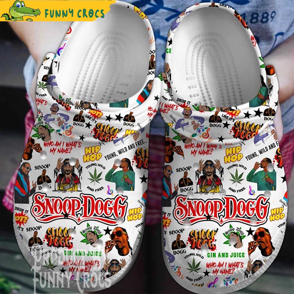 Snoop Dogg Weed Crocs Clogs Shoes