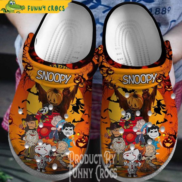 Snoopy Halloween Crocs Clogs Shoes