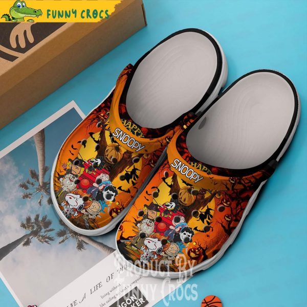 Snoopy Halloween Crocs Clogs Shoes
