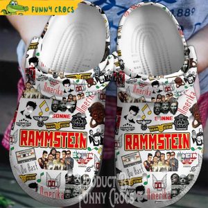 Sonne Rammstein Crocs Shoes