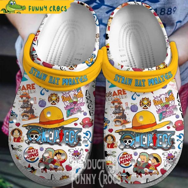 Straw Hat Pirates One Piece Crocs