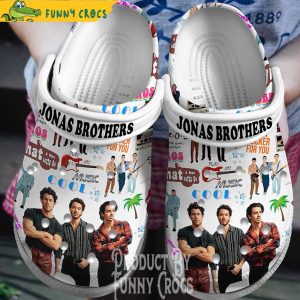 Sucker Jonas Brothers Crocs Clogs Shoes