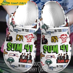 Sum 41 In Too Deep Music Crocs 1