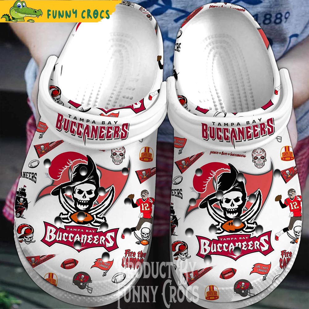 Tampa Bay Buccaneers Crocs White Crocs - Discover Comfort And Style Clog  Shoes With Funny Crocs