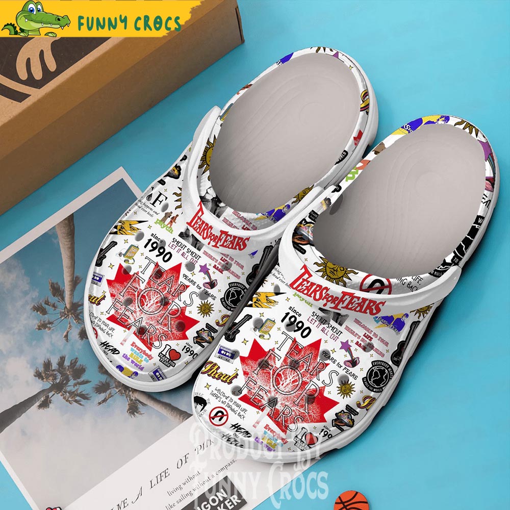 Tears For Fears Band Music Crocs - Discover Comfort And Style Clog ...