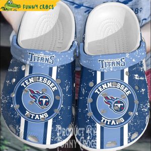 Tennessee Titans Crocs Clog Shoes