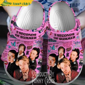 The 5 Seconds Of Summer Show Music Crocs Shoes