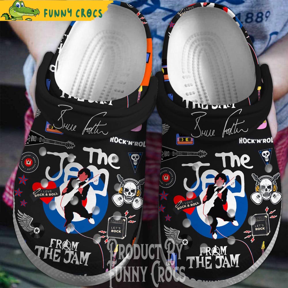 The Jam Band Music Crocs Shoes