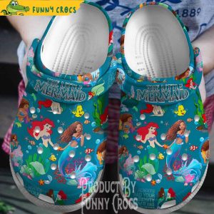The Little Mermaid Cartoon Crocs