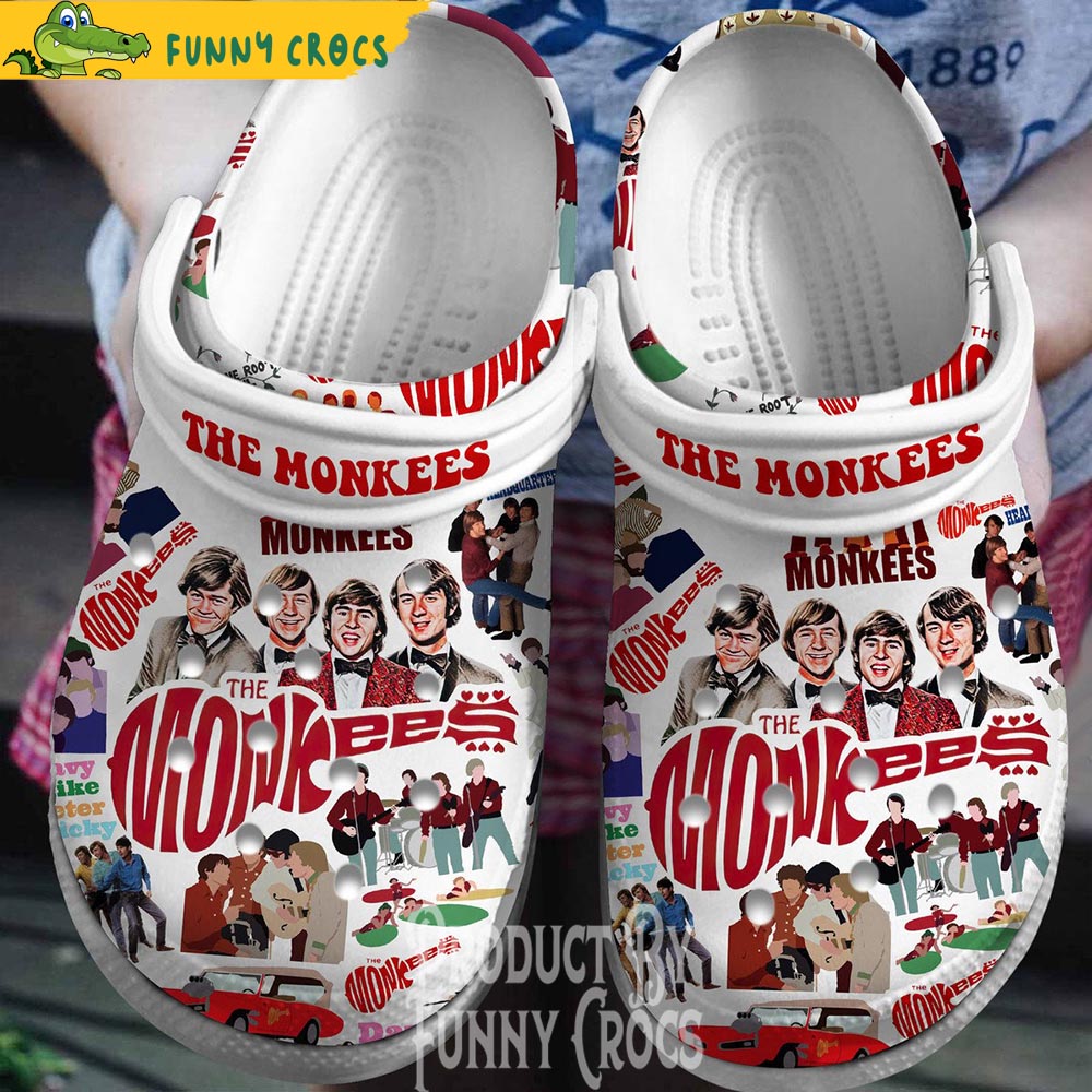 The Monkees Band Music Crocs Shoes