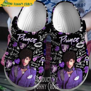 The Prince Singer Music Crocs