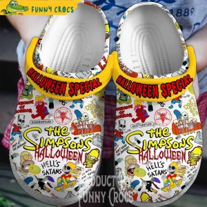 The Simpsons Halloween Special Crocs Clogs