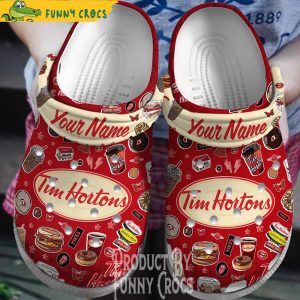 Tim Hortons Breakfast Food Crocs Shoes 1