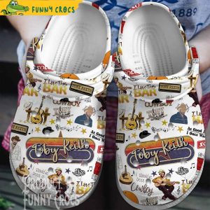Toby Keith Music Crocs Clogs Shoes 2