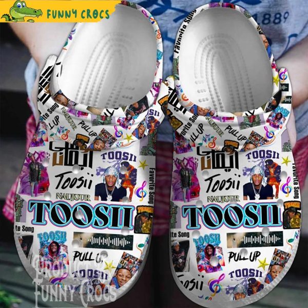 Toosii Tour 2023 Music Crocs