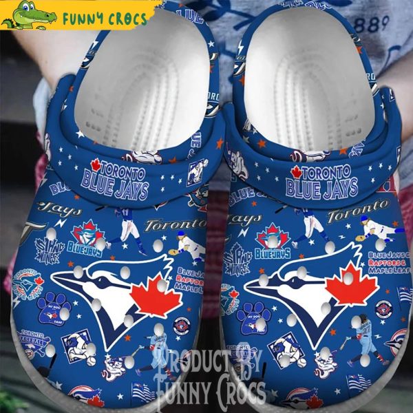 Toronto Blue Jays Baseball Crocs Clogs