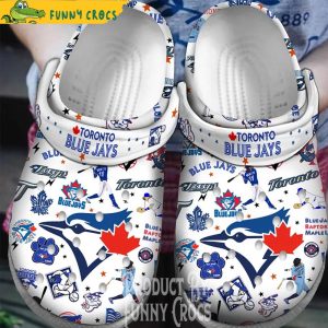 Toronto Blue Jays Crocs Crocband Shoes