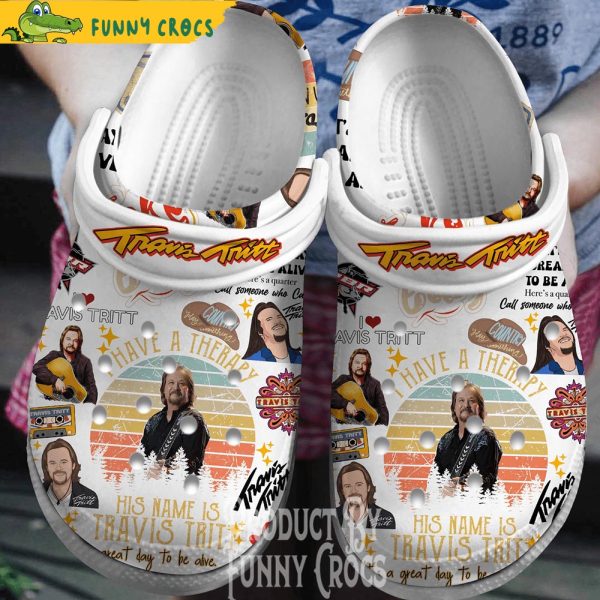 Travis Tritt Anymore Music Crocs