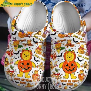 Trick Or Treat Winnie The Pooh Crocs Halloween Gifts 1