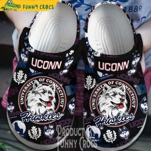 Uconn Huskies Crocs Shoes