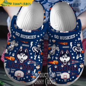 Uconn Huskies Crocs Slippers
