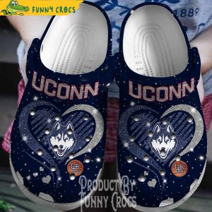 Uconn Huskies Sparkling NCAA Crocs