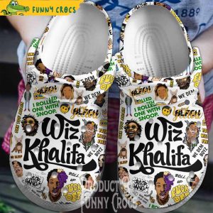 Wiz Khalifa Rapper Crocs Shoes