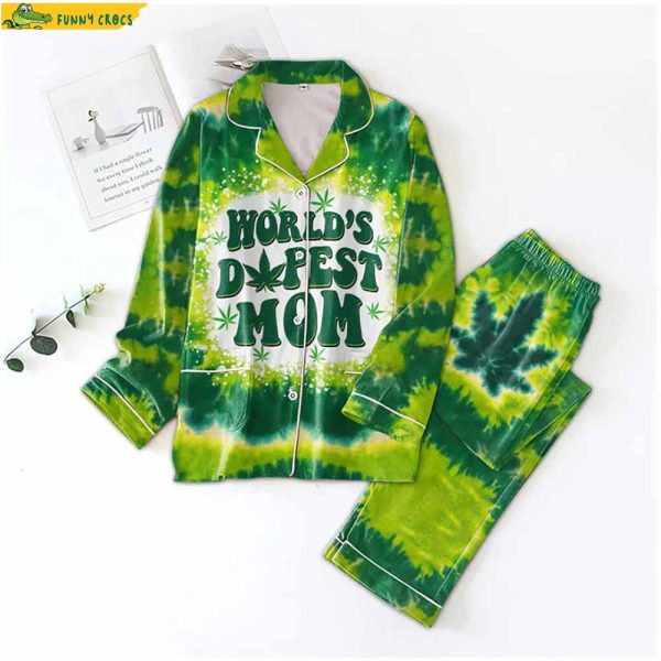 World’S Dopest Mom Weed Pajama Pants