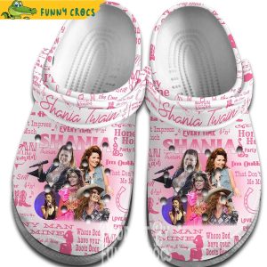 Young Shania Twain Music Crocs 2
