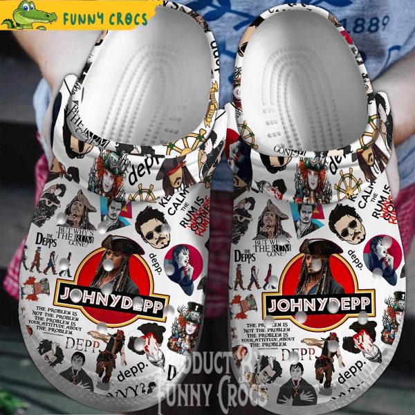 New Movie Johnny Depp Crocs Shoes