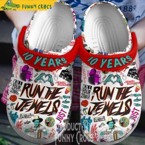 10 Years Run The Jewels Crocs 1