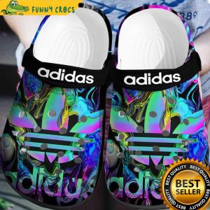 Adidas Gradient Logo Crocs Clogs