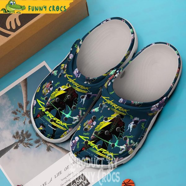 Anime Cyberpunk Edgerunners Crocs Shoes