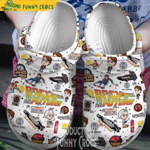 Back To The Future Crocs Shoes 1