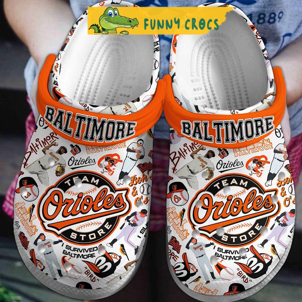 Baltimore Orioles Team Store Crocs Shoes - Discover Comfort And Style ...