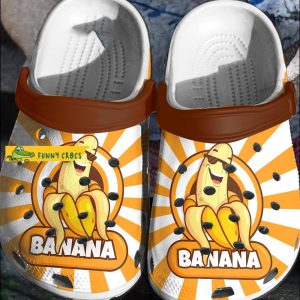 Banana Crocs By Funny Crocs