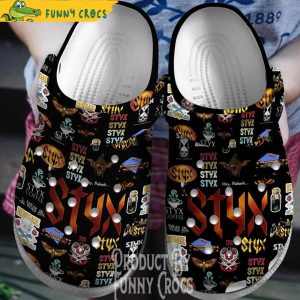 Band Members Of Styx Music Crocs Shoes 1