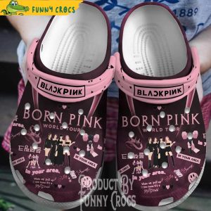 Blackpink Born Pink World Tour Crocs