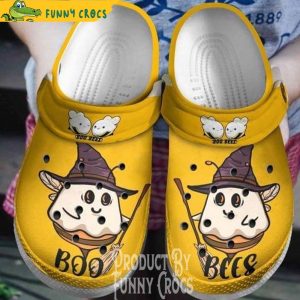 Boo Bees Halloween Crocs Shoes