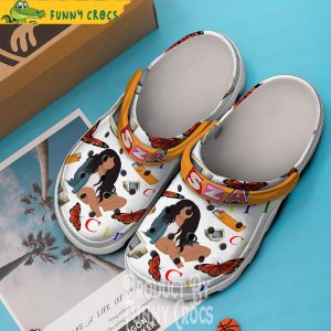 Butterfly Sza Crocs Shoes 2