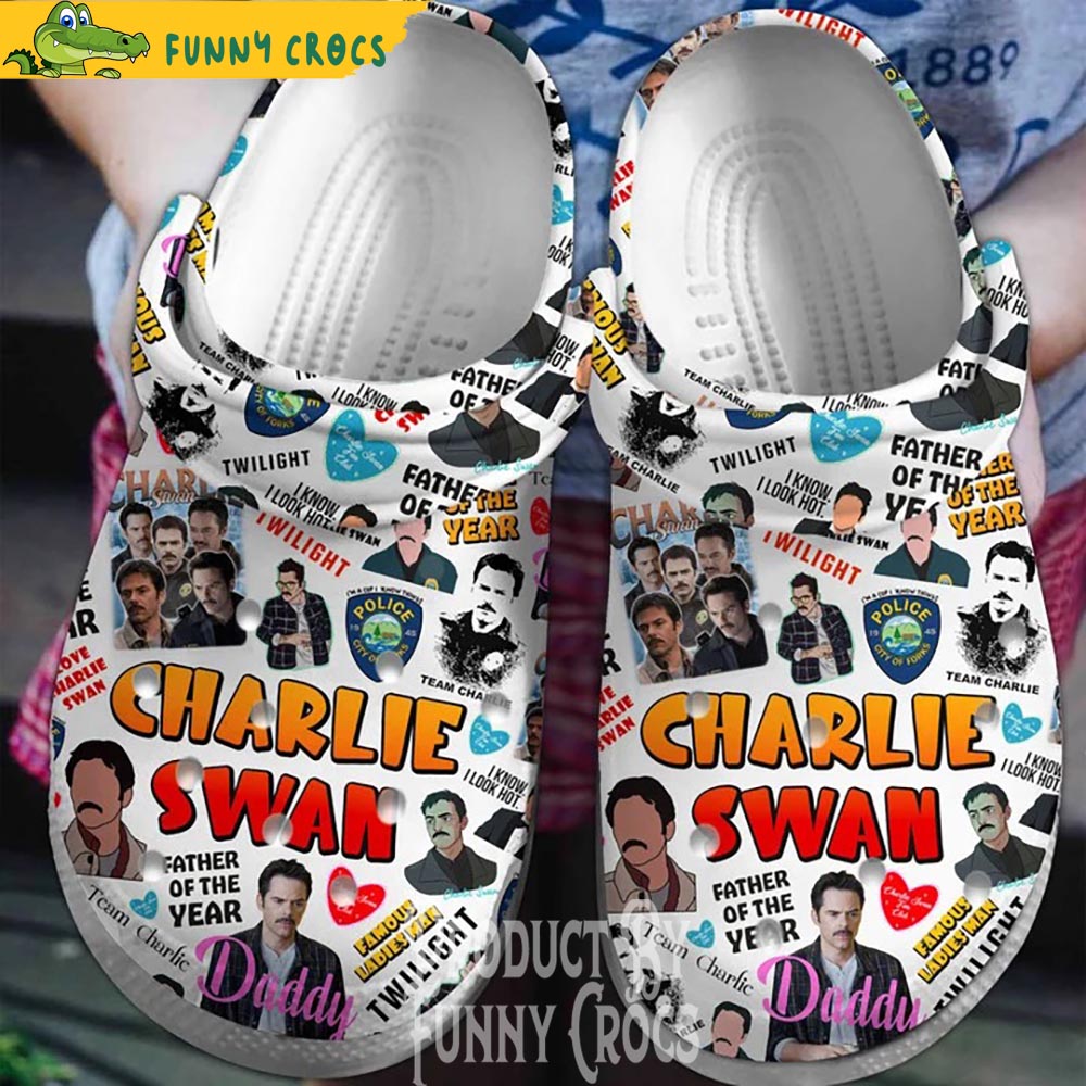 Charlie Swan Twilight Crocs Shoes