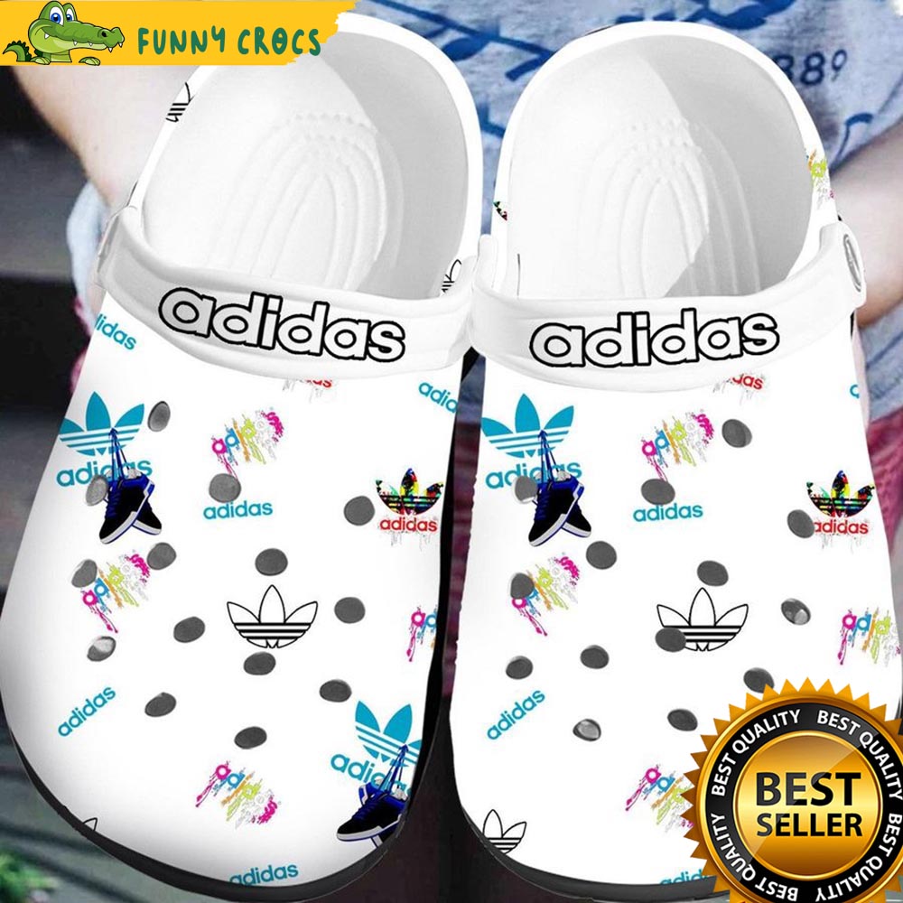 Colorful Adidas Crocs Clogs