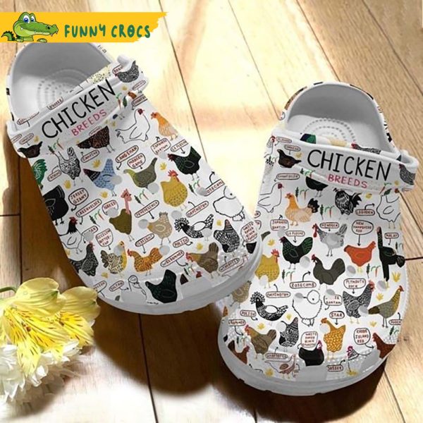 Cool Chicken Breeds Crocs Shoes